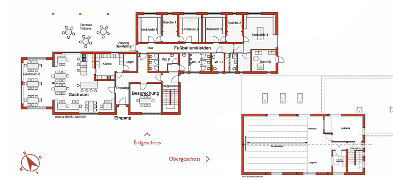 Sportheim Altheim - Plan