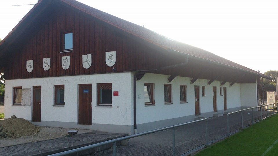 SV Altheim - Abriß altes Sportheim
