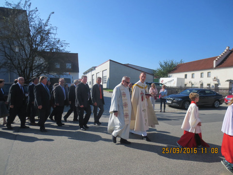 Einweihung des neuen Sportheims in Altheim