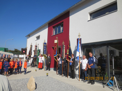 Einweihung des neuen Sportheims in Altheim